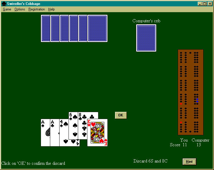 Swiveller's Cribbage